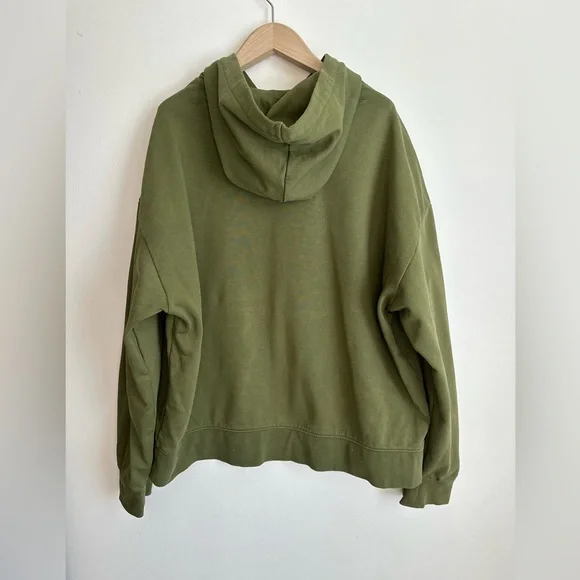 Calvin Klein Men's Olive Hoodie - Picture 2 of 4